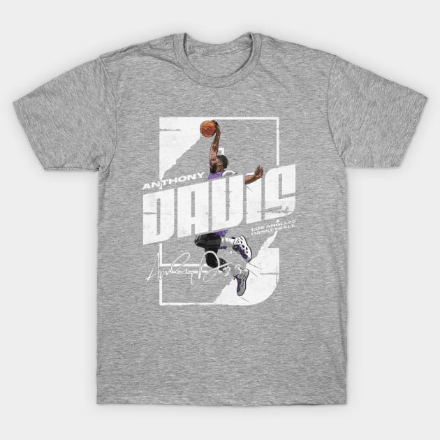 Anthony Davis Los Angels L Stretch T-Shirt by Tim Denison